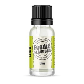 Natural Lime Food Flavouring 15ml - Foodie Flavours