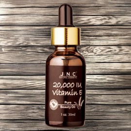 JNC Oil Serum Coconut Oil Almond Oil 20 000 IU Vitamin E Pure Beauty Oil 1 30ml / JNC 오일세럼 코코넛오일 아몬드오일 20 000 IU 비타민E 퓨어 뷰티 오일 1개 30ml
