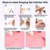 OFFCUP Crystal Suncatchers, 200Pcs Gold Sun Catchers, Rainbow Maker Crystal