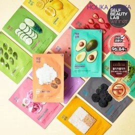 Holika Holika [20 sheets] Pure Essence Mask Sheet Cucumber / [20매] 퓨어 에센스 마스크 시트 오이