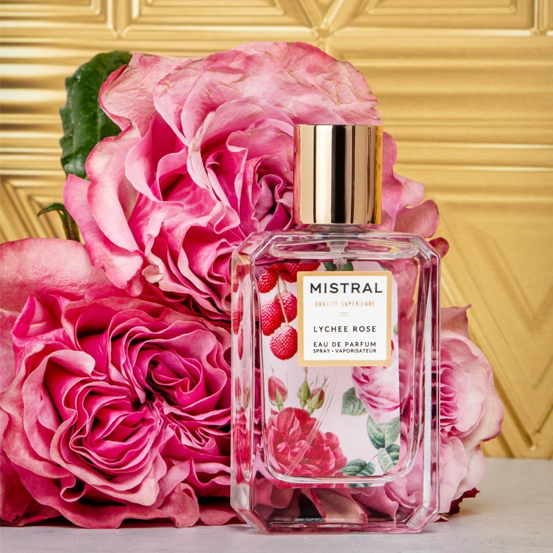 Mistral Lychee Rose Eau de Parfum – Citrus Floral Perfume