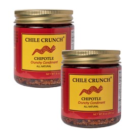 CHILE CRUNCH, A Crunchy All Natural Spicy Condiment, CHIPOTLE 2 Pack