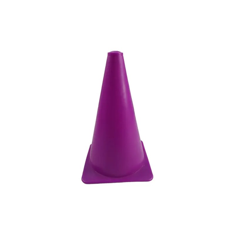 10-conos Para Entrenamiento 23 Cm Color Rojo