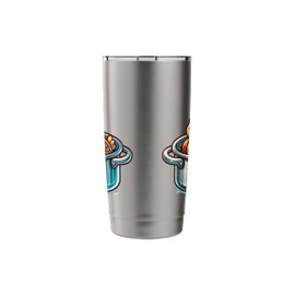 Chicken Pot Pie Math Lover Pi 3.14 Funny Stainless Steel Insulated Tumbler