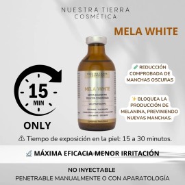 Vial Despigmentante Con Ácido Tranexámico Y Cisteamina 50ml Momento de aplicación Noche Tipo de piel Todo tipo de piel