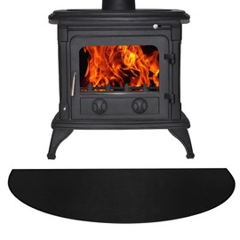 LUFEIS Fireproof Fireplace Mat, Fire Protection Mat, Spark Protection Plate for Fireplace, Fireproof Mat, Flame Retardant Mat, Fireproof Floor Protection Mat for Fireplaces, to Protect the Floor from