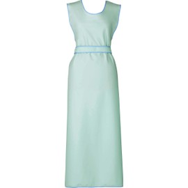 Blue Bath Aid Apron Free Blue