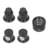 5 Pcs Monocular Magnifier 10X 20X 30X 30x36mm Multifunctional Light