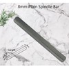 8mm x 80mm Solid Steel Spindle Bar for Door UPVC