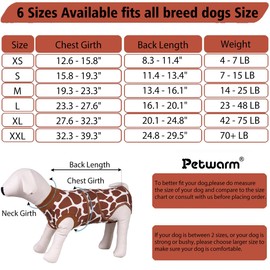 PetWarm Recovery Suit for Female Male Dogs,Dog Recovery Suit,Dog Onesie After Surgey Spay Neuter Bodysuit for Abdominal Wounds Skin Disease,Dog Bodysuit,Dog Onesie,Leopard Pattern,Brown,M
