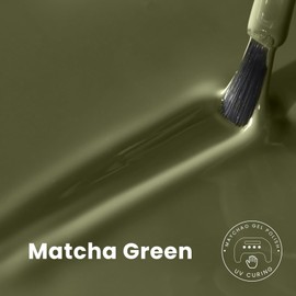 MAYCHAO 15ML Gel Nail Polish 1Pc Matcha Green Gel Polish Soak Off UV LED Nail Polish Nail Art Starter Manicure Salon DIY at Home, 0.5 OZ