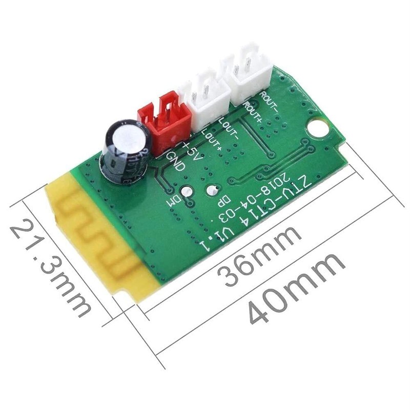 Bluetooth Module Power Amplifier Board CT14 Micro 4.2 Stereo 5VF