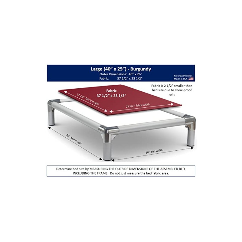 Kuranda Replacement Fabric - Large - 40" x 25" -