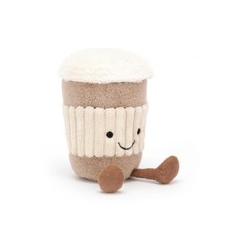 Jellycat Amuseable Coffee-To-Go - L: 6 cm x l: 6 cm x h: 15 cm