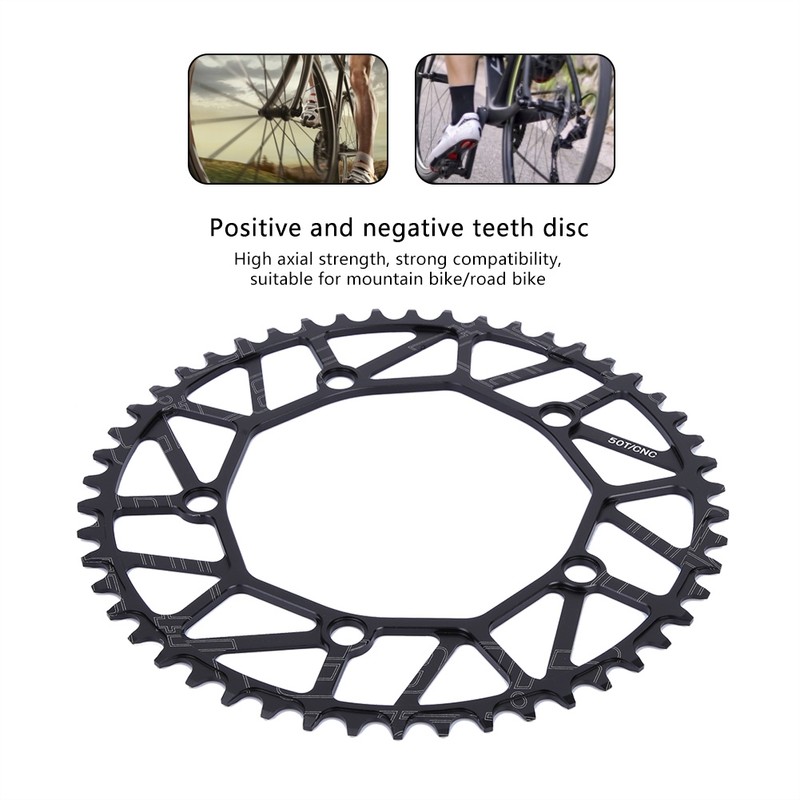 Outdoor Positive & Negative Teeth 130BCD Crank Single Disc 130BCD