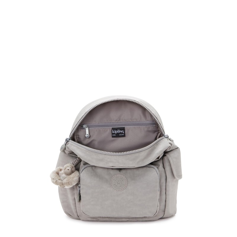 Kipling Women's City Pack Mini Backpacks, Grey Grey, One Size