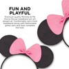 ABG Accessories Girls Minnie Mouse Ears Headbands, Set Of 2
