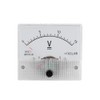 WANGCL Analog Mini Ammeter Voltmeter Professional Durable 2.5 Accuracy Voltage