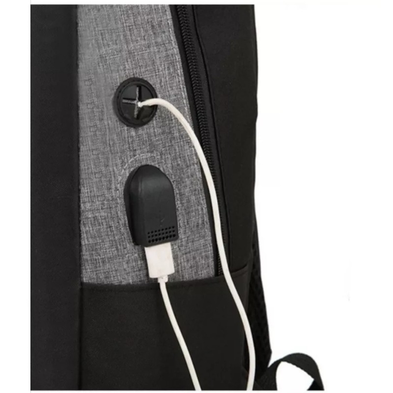 Yuqing Mochila Antirrobo Carga Usb Escolar Laptop Casual 3piezas