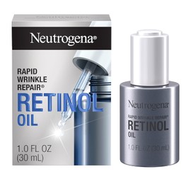 Neutrogena - Aceite de retinol para reparación rápida de arrugas con retinol SA concentrado, suero ligero de tratamiento antiarrugas para arrugas profundas, 1 onza Oz, 1 onza líquida