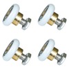 ciciment 4 Pack Shower Door Rollers Runners Wheels - Replacement