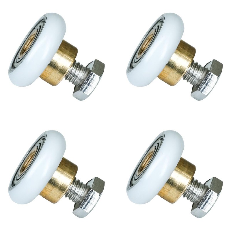 ciciment 4 Pack Shower Door Rollers Runners Wheels - Replacement