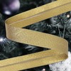 Les Petits Rubans Nastro sbieco metallizzato luccicante, 80% Poliestere 20%