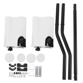 Boxwizard Inflatable Kayak Stabilizer PVC Canoe Outrigger Kit Floating Balancing Boat Accessory (White)