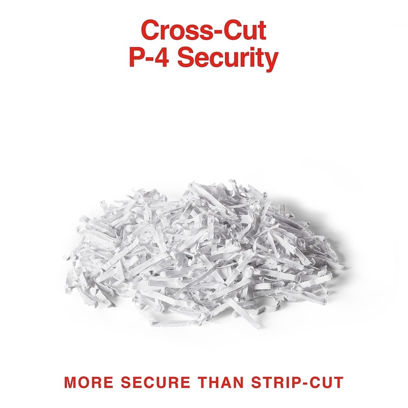 Staples Paper Shredder, 12-Sheet Cross-Cut, Anti-Jam, for Office & Home