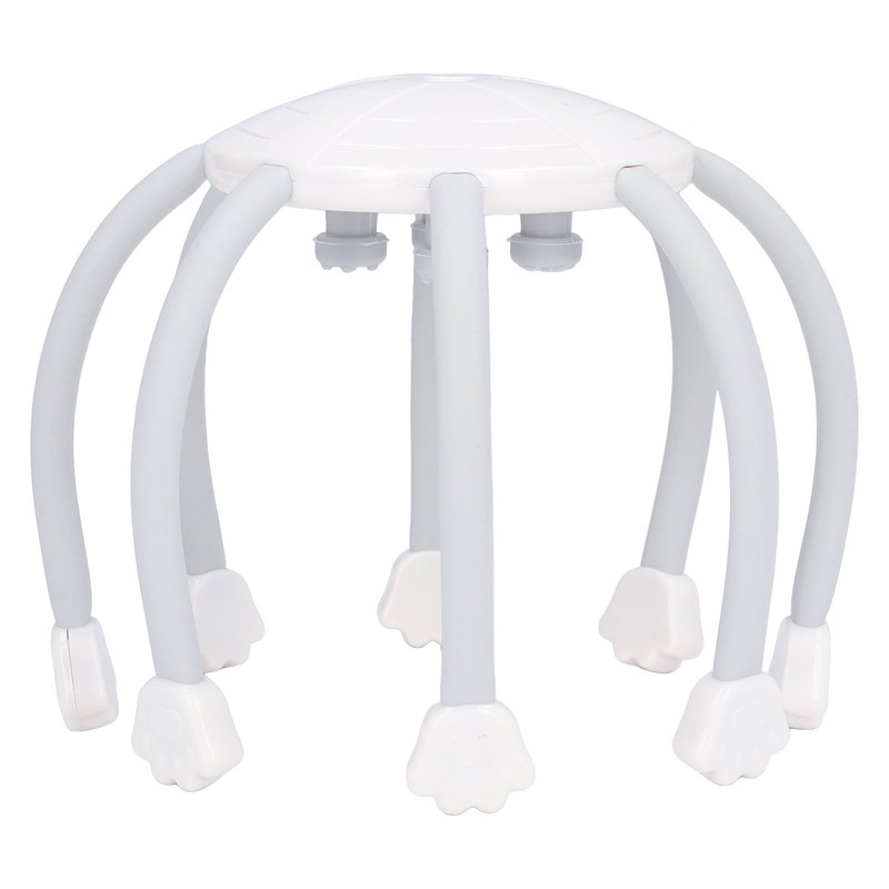 Electric Head Massager Rechargeable Ergonomic Stress Relief Relax Claw Scalp