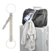 Linpr 2-in-1 Luggage Straps for Suitcases with Jacket Gripper, Stretchable