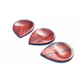 MUSICAL STRING Guitar Picks Plectrum Padok Wood Grip Model Handmade Lot of 5 pcs