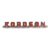 APUK Red Fordson Logo Emblem Badge Pin Mount Replacement for