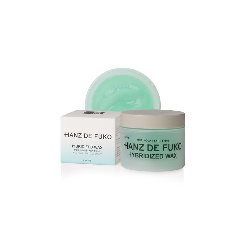 Hanz de Fuko Premium Menâ??s Hair Styling Hybridized Wax: High