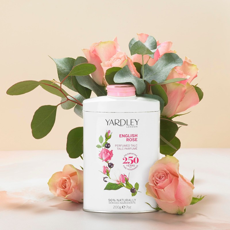 Yardley London English Rose Perfumed Talc