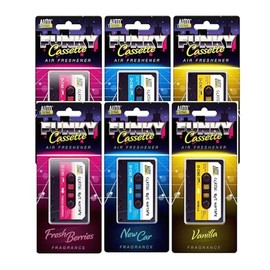 6x Cassette Air Freshener – Bundled by Smart Cutie