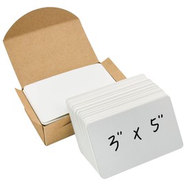 VANRA Cards, Blank Business Cards, 300 Blank Cards, Paper, Message Cards, Info Cards, Vocabulary Cards, Handwritten White