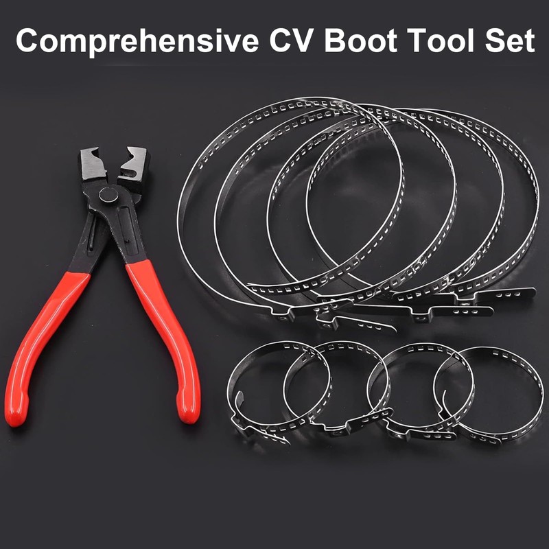 Leogony CV Boot Clamp Pliers, Clic-R Type Heavy Duty Hose