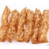 LuvChew Chicken Dog Chew Twist Sticks, Puffed Human Grade Chicken