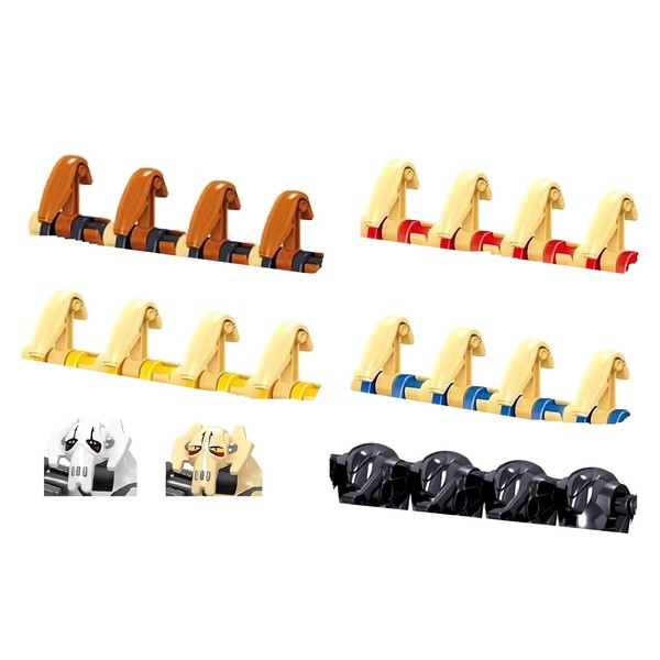 22 Pack Battle Soldiers with Weapons Set, Building Blocks Action