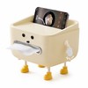 Desktop Organizer with Tissue Storage for School & Home –