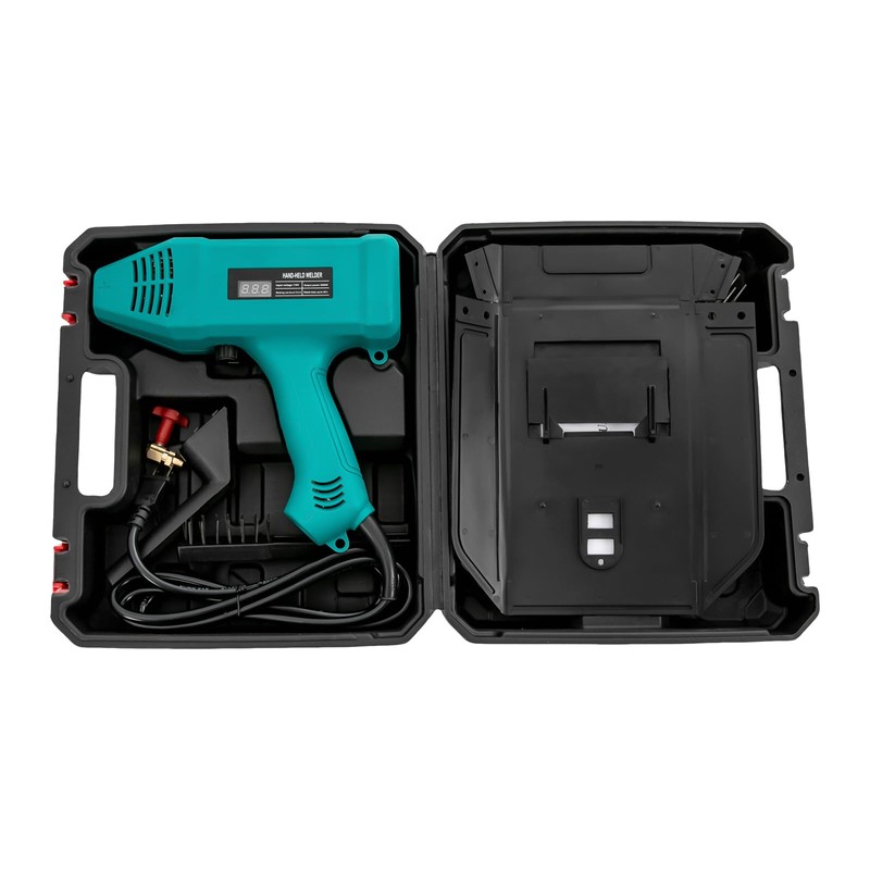 CNCEST Handheld Welder,Handheld Welding Machine,Portable Digital Welder Gun (Blue)