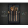 Jade X Ginger Modern Flatware - Luxury Stainless Steel Utensil