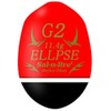 Sorbre Ellipse Orange Medium Wuki, Gray Cone Float (00) 0.4 oz (11.90 g) / Ellipse Orange)