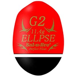 Sorbre Ellipse Orange Medium Wuki, Gray Cone Float (00) 0.4 oz (11.90 g) / Ellipse Orange)