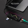 USB C Hub with Multiple Ports: 3 USB-A, USB-C Fast