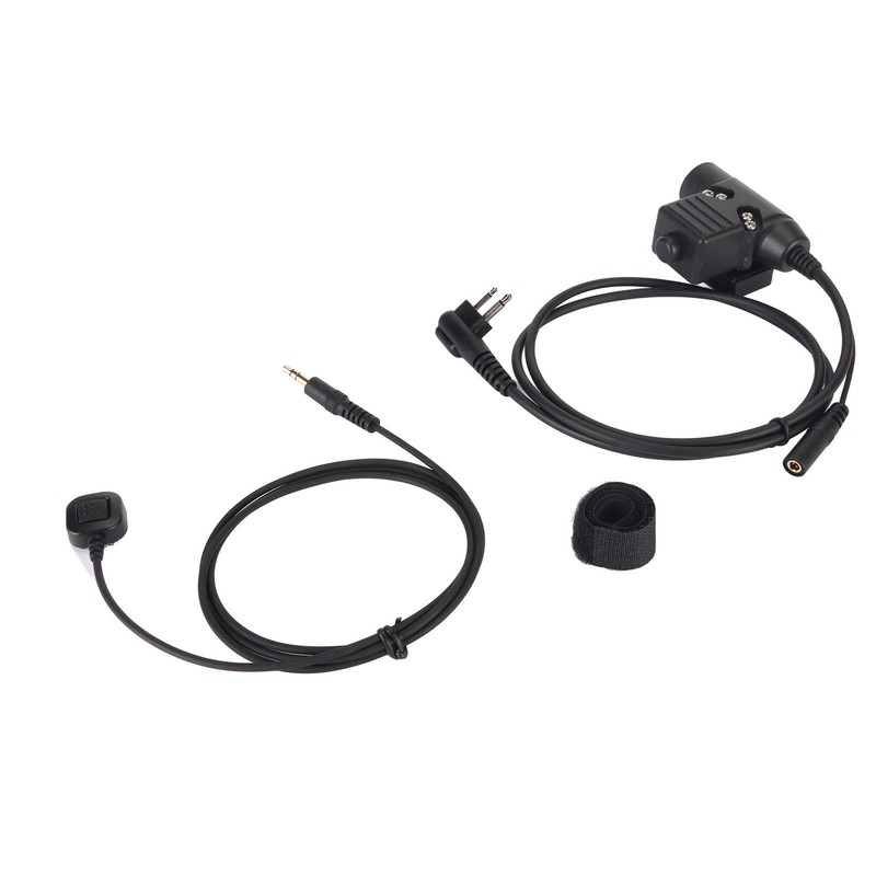 U94 PTT Adapter Push to Talk Button Walkie Talkie Military