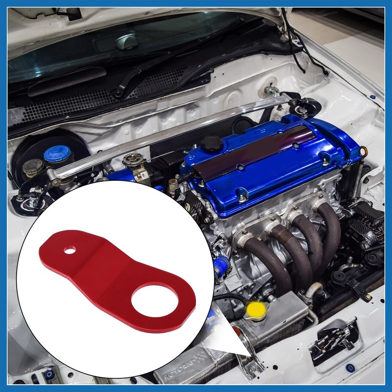 A ABSOPRO Engine Water Tank Radiator Bracket Radiator Stay Mount