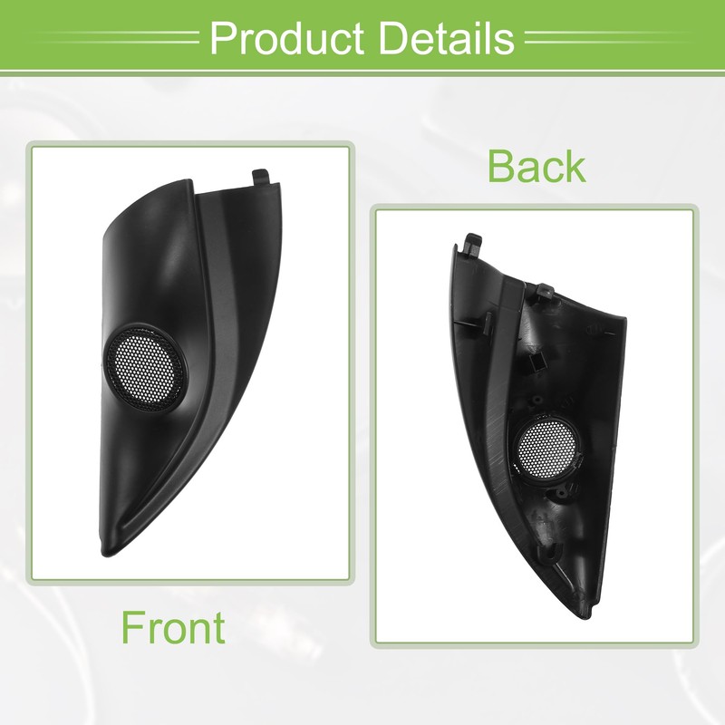 X AUTOHAUX Interior Front Car Door Speaker Window a Pillar
