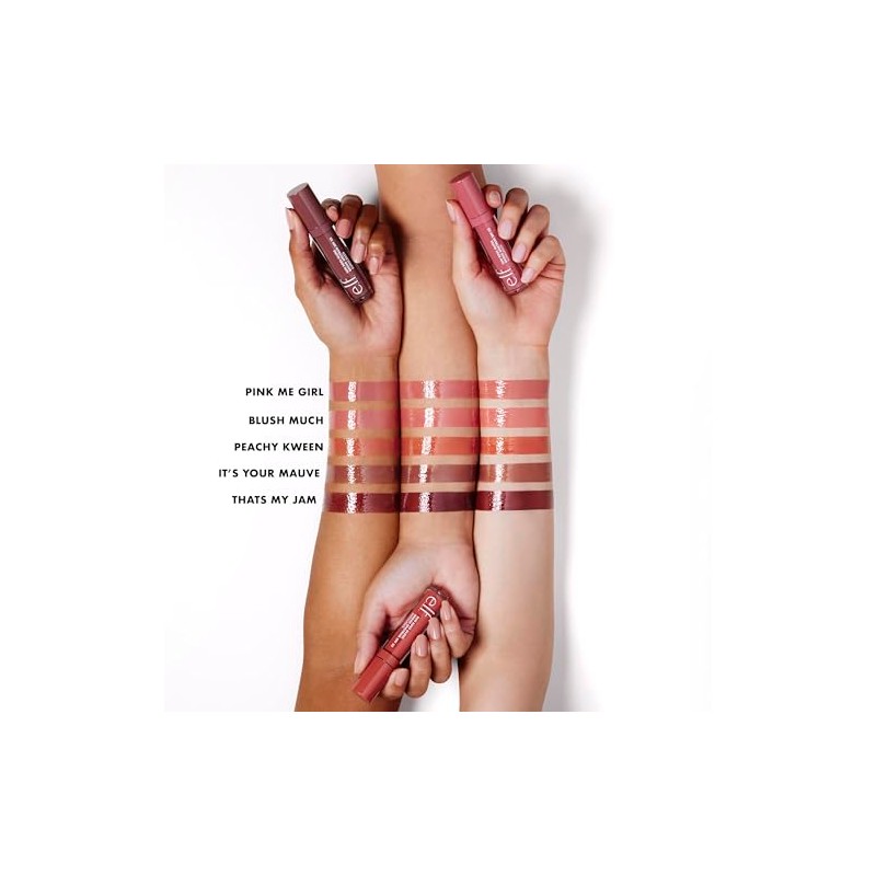 e.l.f. Sun Boss Gloss SPF 25, Pigmented Lip Gloss for